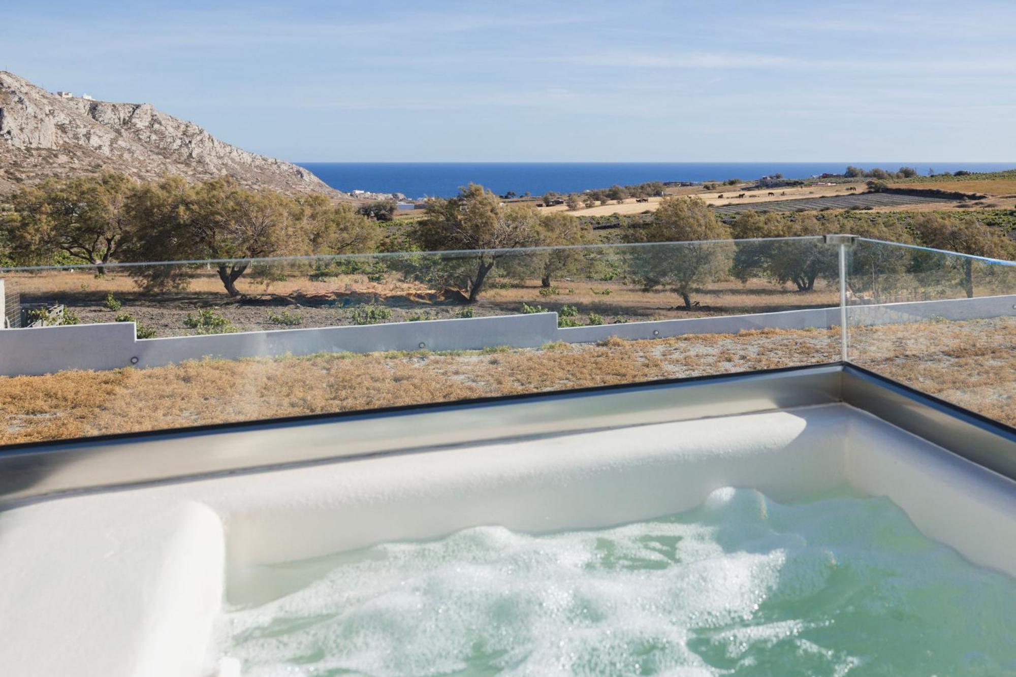 Windmillside Luxury Villas Emporio  Bagian luar foto