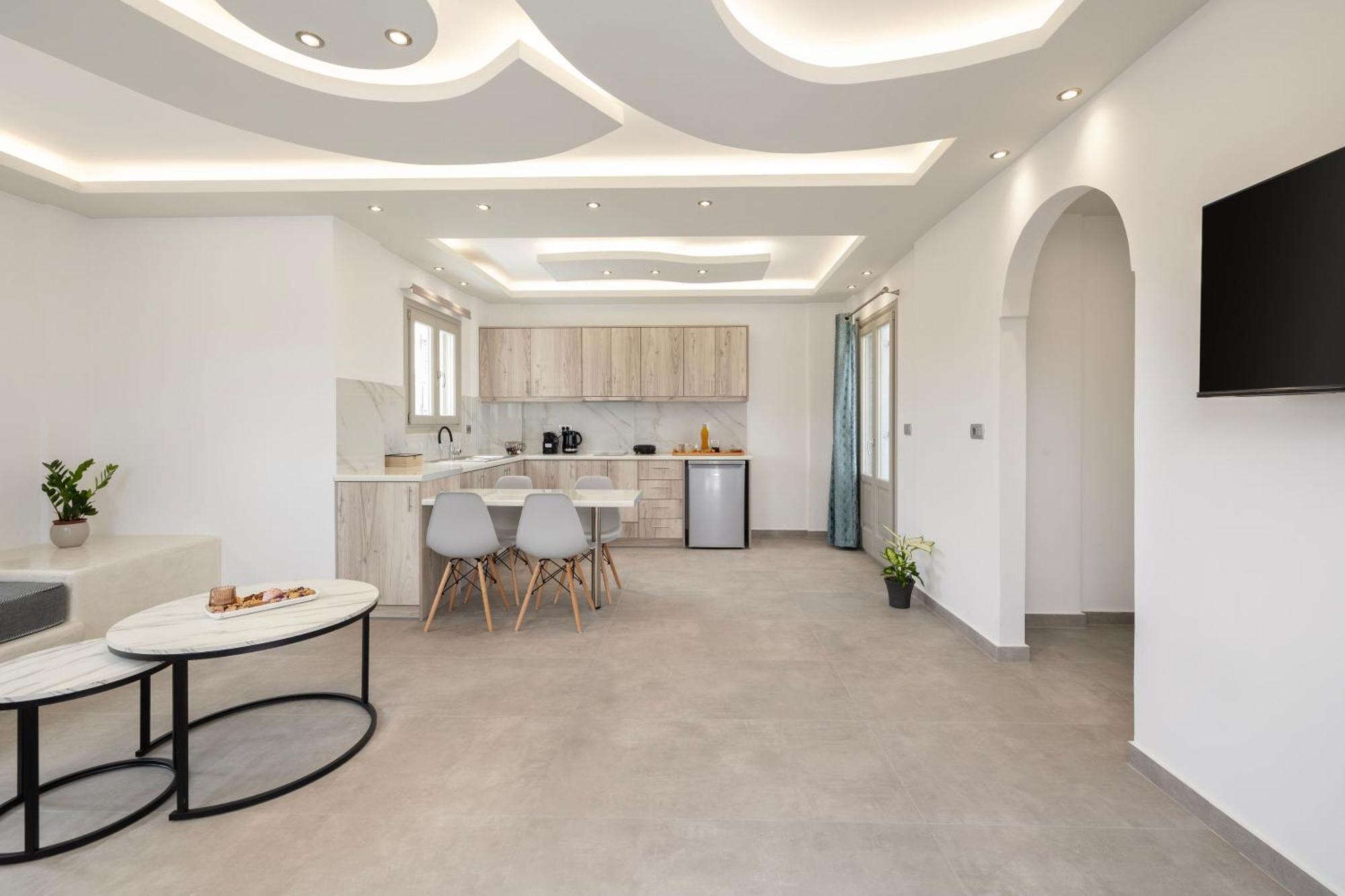 Windmillside Luxury Villas Emporio  Bagian luar foto